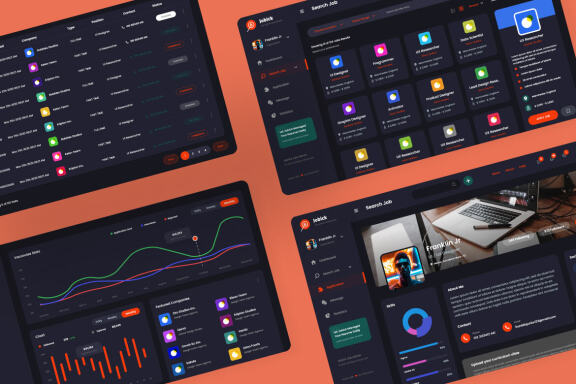 Jobick - Job Portal Admin Dashboard