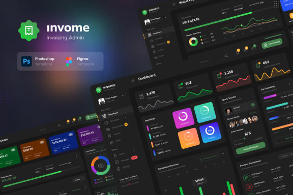 Invome - Invoicing Admin Dashboard