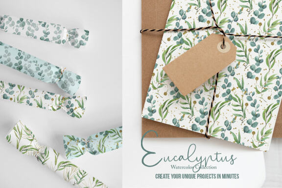 Eucalyptus Watercolor Collection