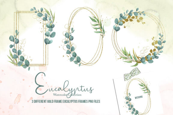 Eucalyptus Watercolor Collection