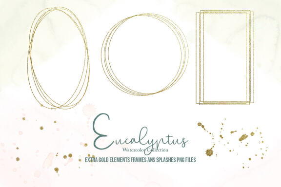 Eucalyptus Watercolor Collection