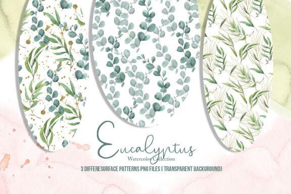 Eucalyptus Watercolor Collection