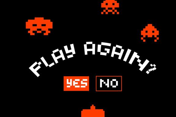Pixelated Display Font