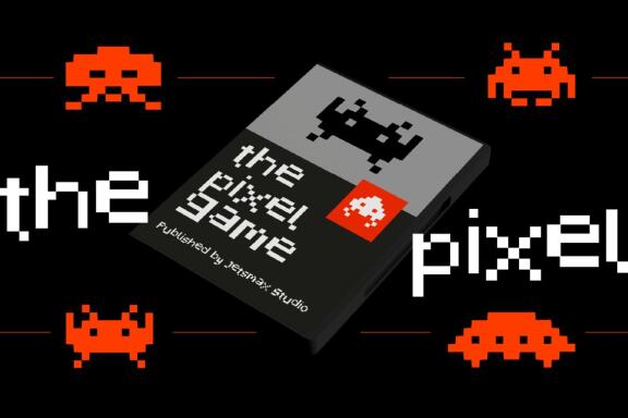 Pixelated Display Font