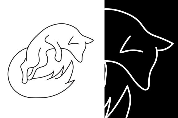 Fox Silhouette Vector Bundle