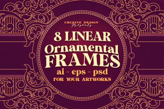 8 Decorative & Linear Badges