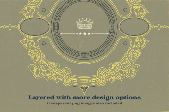 8 Decorative & Linear Badges