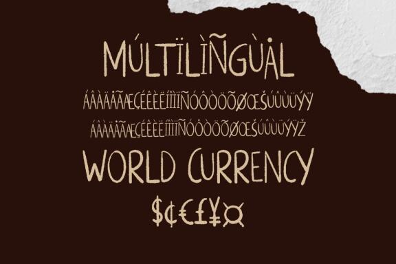 Alternative Rock - Display Font