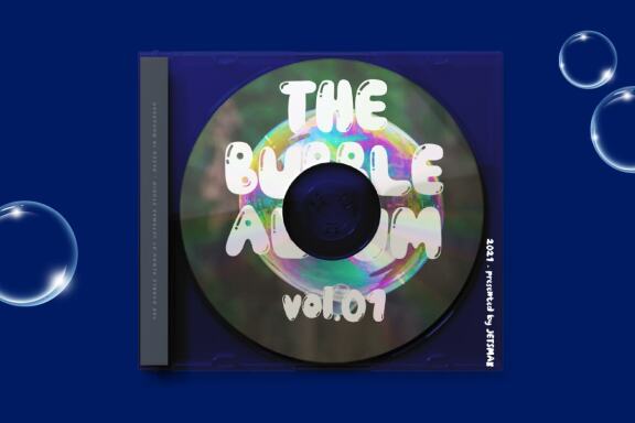 Just Bubble - Display Font
