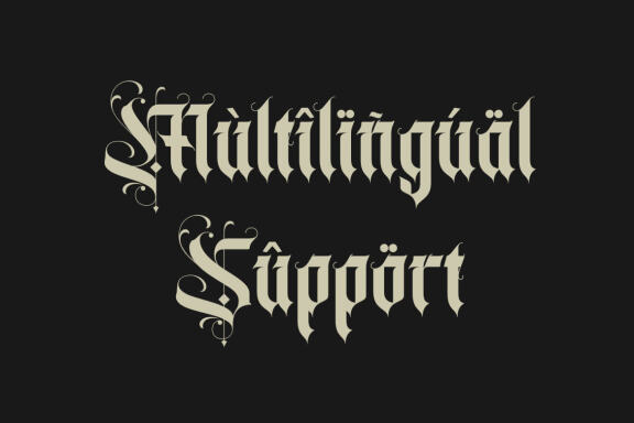 Black Marilyn Font