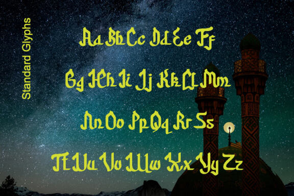 Nur Hidayah Arabic Font