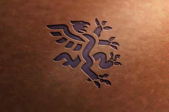 Gryphon Heraldic Logo
