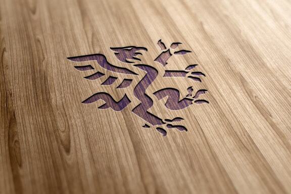 Gryphon Heraldic Logo