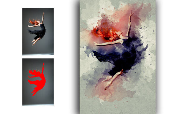 Artistic Watercolor Photoshop Action
