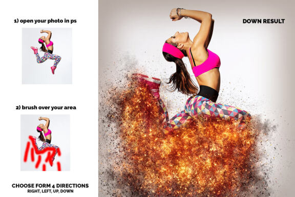 Fire Photoshop Action