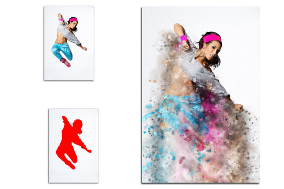 Destroy Photoshop Action