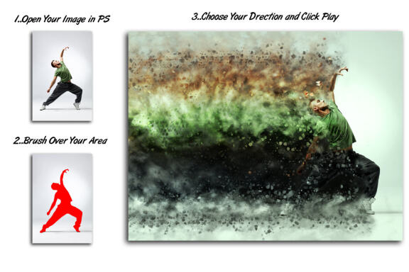 Destroy Photoshop Action