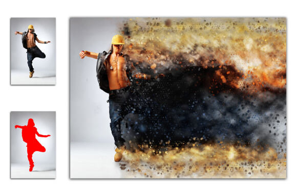 Destroy Photoshop Action