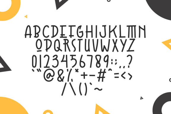 Monstero - Quirky Display Font
