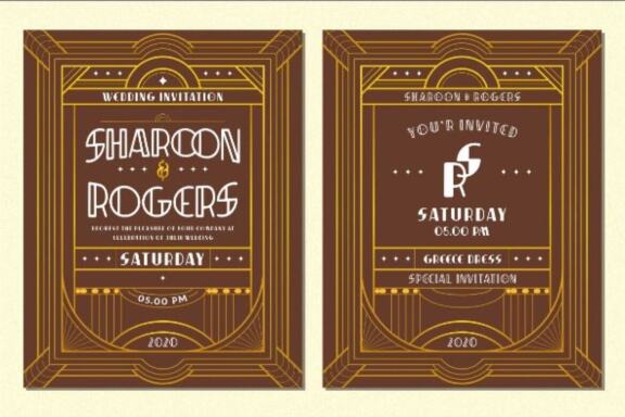 Indentia – Art Deco Typeface