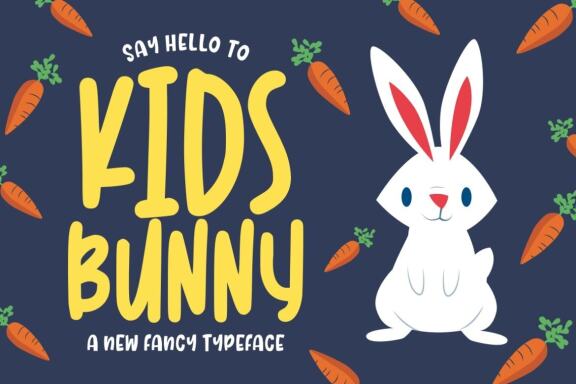 Kidsbunny Playful Font
