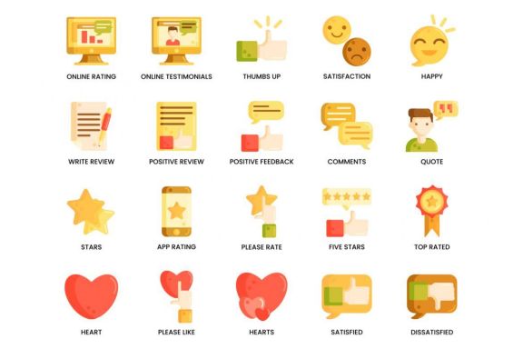 60 Survey & Feedback Icons | Caramel