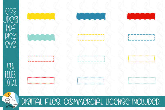 121 ribbons SVG bundle. Ribbons and labels clipart SVG cut files.