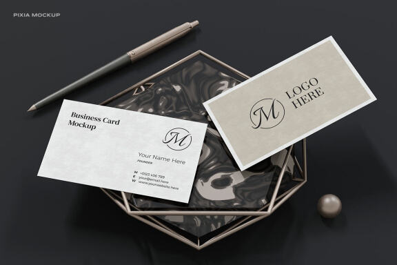 Modern Business Card Mockups