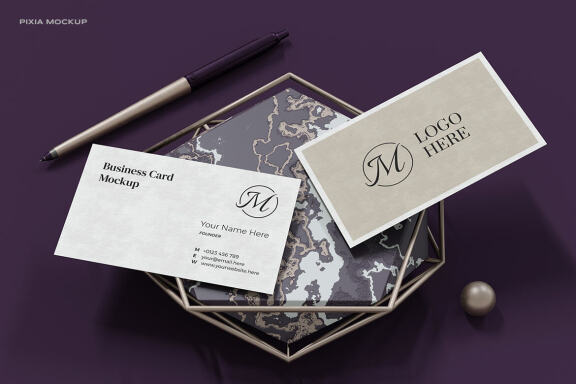 Modern Business Card Mockups