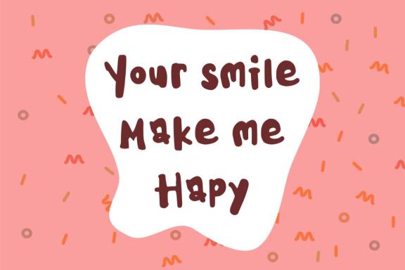 Kids Note - A Cute Display Font
