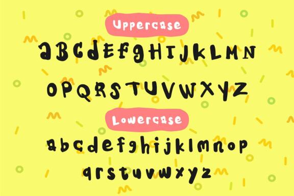Kids Note - A Cute Display Font