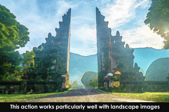 Watercolour Photoshop Action