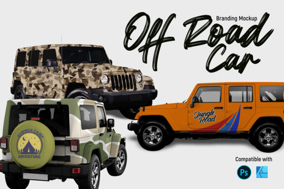 Off road car | Mockup