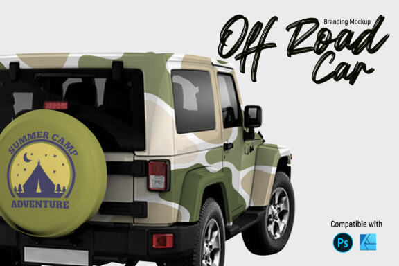 Off road car | Mockup