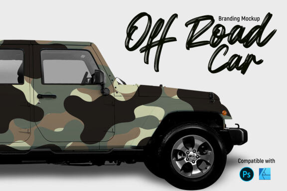 Off road car | Mockup