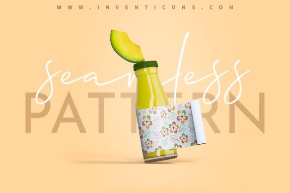 50 Chic Seamless Patterns