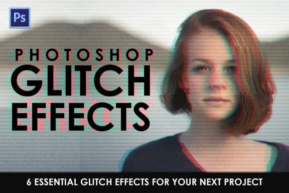Glitch Effect Photoshop Actions