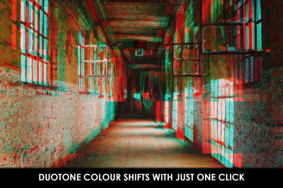 Glitch Effect Photoshop Actions