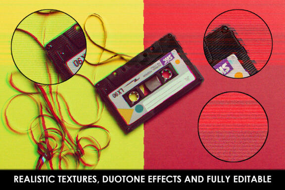 Glitch Effect Photoshop Actions