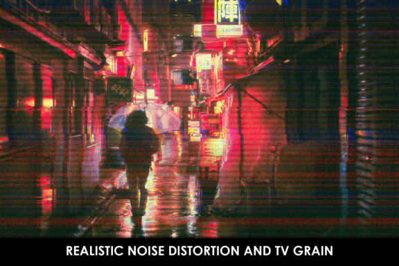 Glitch Effect Photoshop Actions