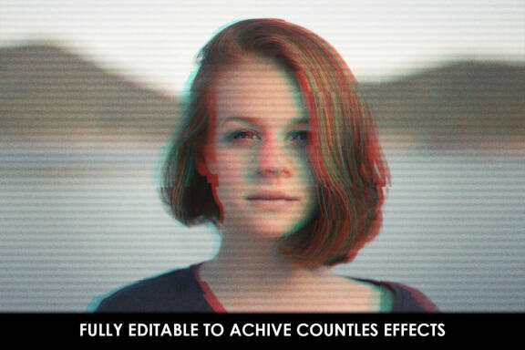 Glitch Effect Photoshop Actions