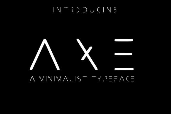Axe font