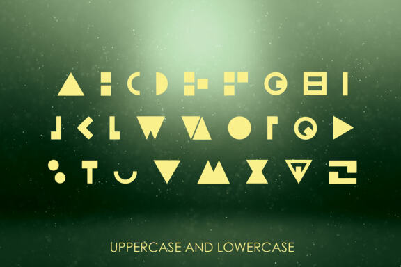 NOVA - An Alien Language Font