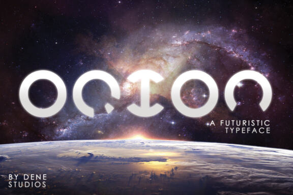 ORION - A Futuristic Font