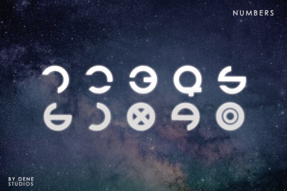 ORION - A Futuristic Font