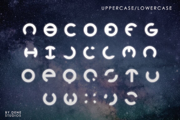 ORION - A Futuristic Font