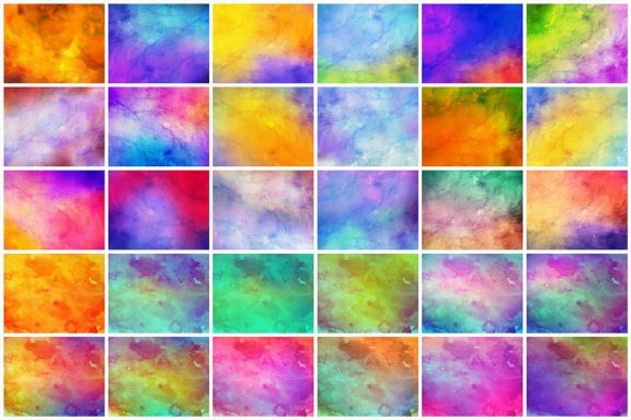 52 Watercolor Backgrounds