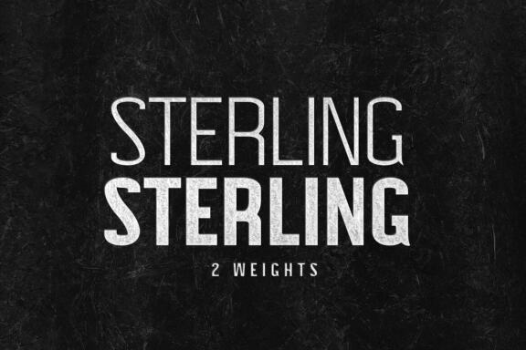 STERLING: A Powerful Sans Serif