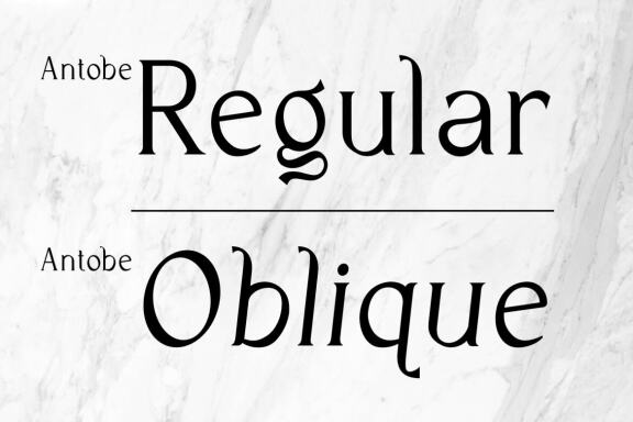 Antobe - Modern Serif