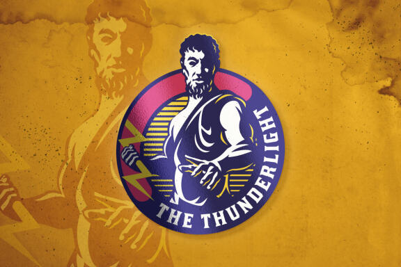 Zeus Mythical Mascot Logo